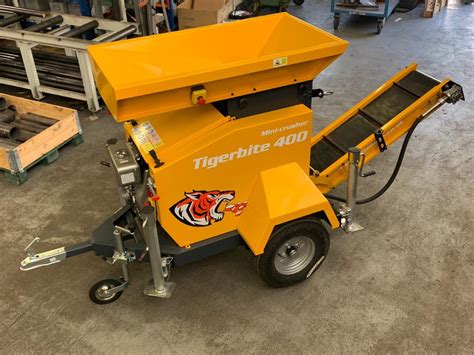 mini excavator concrete crusher|tigerbite mini crushers.